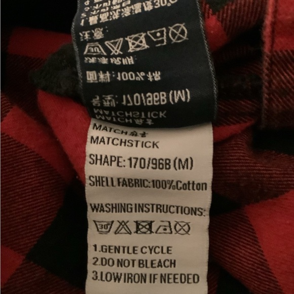 Matchstick Flannel Top - Picture 8 of 8